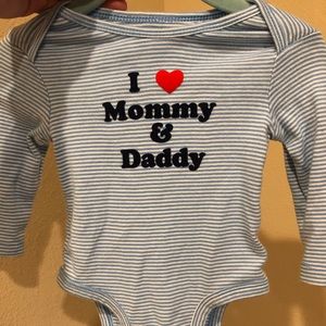 Carter’s Long Sleeve Onesie